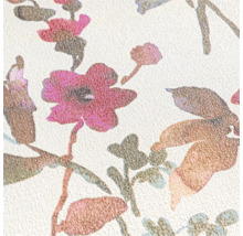 Detail tapety s květinovým vzorem