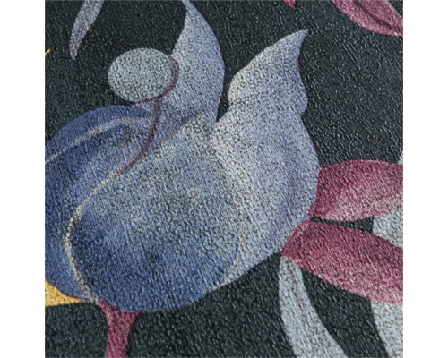 Detail tapety s květinovým vzorem