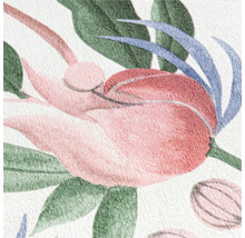 Detail tapety s květinovým vzorem