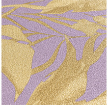 Detail strukturované tapety s motivem listů