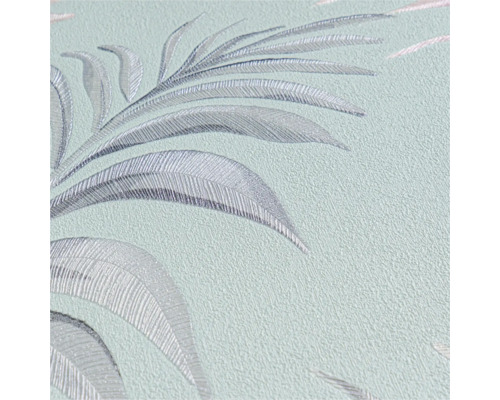 Detail tapety s rostlinným vzorem