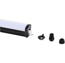 LED svítidlo do vlhkého prostředí s montážním příslušenstvím