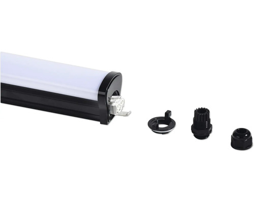 LED svítidlo do vlhkého prostředí s montážním příslušenstvím