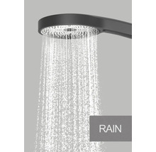 Sprchová hlavice s dešťovou funkcí v provozu