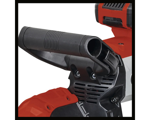 Detailní pohled na nástroj Einhell s přídavnou rukojetí