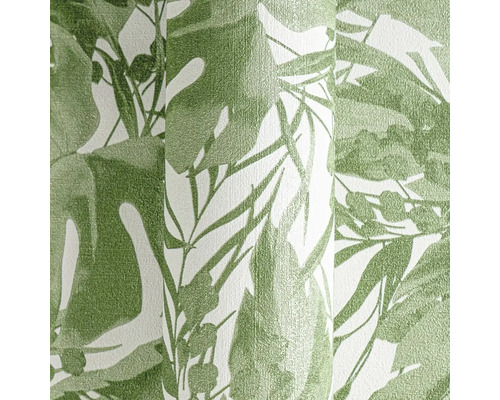 Role tapety se vzorem zelených listů