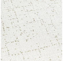 Detail bílé tapety s geometrickým vzorem