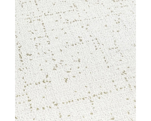 Detail bílé tapety s geometrickým vzorem