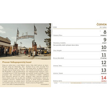 List kalendáře červen 2026 s obrázkem areálu pivovaru Velkopopovický Kozel