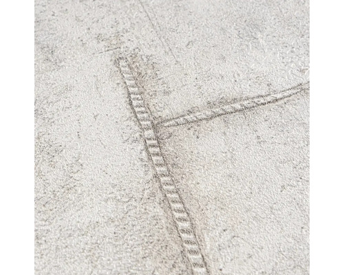 Detailní pohled na tapetu se vzorem džínového švu