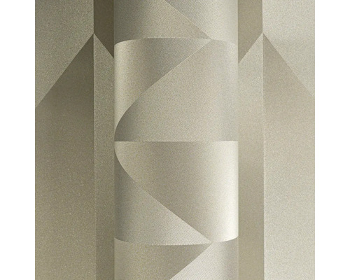 Tapeta s geometrickými tvary a textilní strukturou