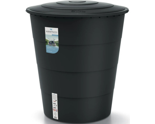 Sud na dešťovou vodu s víkem, objem 510 litrů