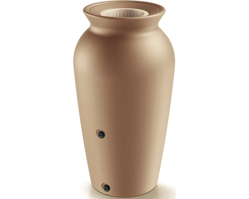 Nádrž na dešťovou vodu ve tvaru amfory se dvěma šrouby