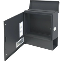 Otevřená poštovní schránka pro montáž na stěnu