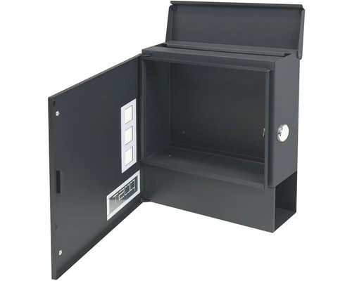 Otevřená poštovní schránka pro montáž na stěnu