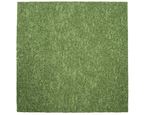 Čtvercový zelený koberec