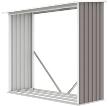 Kovový regál na dřevo pro uskladnění palivového dřeva