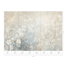 Fototapeta s květinovým vzorem a rozměry