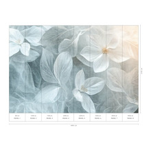 Fototapeta s květy a listy, 400x270 cm