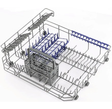 Horní koš myčky s košíkem na příbory