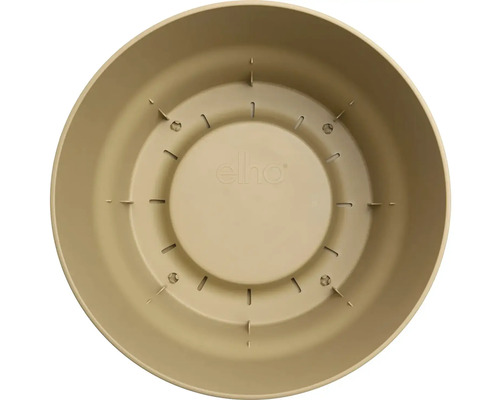 Plastová podmiska pod květináč, pohled shora