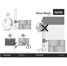 Návod k instalaci nádrže na dešťovou vodu Stone Block
