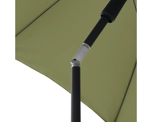 Detailní záběr slunečníku s kloubovým kloubem