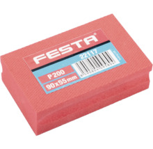 Brusný blok FESTA o rozměrech 90x55 mm, zrnitost P200