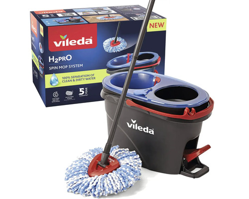 Vileda H2O Pro Spin Mop systém s vědrem a mopem