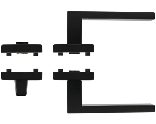 Sada dveřních klik z kovu