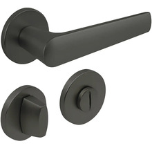 Sada kování dveří s klikou a WC sadou