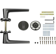 Sada kliky ke dveřím s příslušenstvím