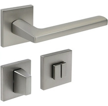 Sada dveřního kování s klikou a zámkem