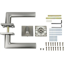 Sada kliky ke dveřím s upevňovacím materiálem