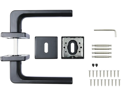 Sada kliky ke dveřím s montážním materiálem