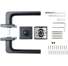 Sada kliky ke dveřím s příslušenstvím