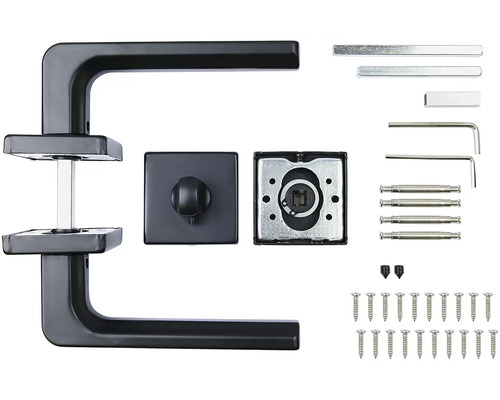 Sada kliky ke dveřím s příslušenstvím