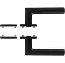 Sada kliky ke dveřím s obdélníkovou rozetou