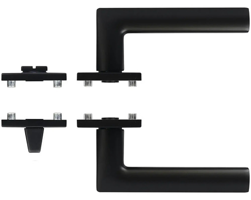 Sada kliky ke dveřím s upevňovacím materiálem