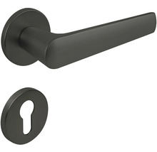 Sada dveřního kování s klikou a klíčovou rozetou