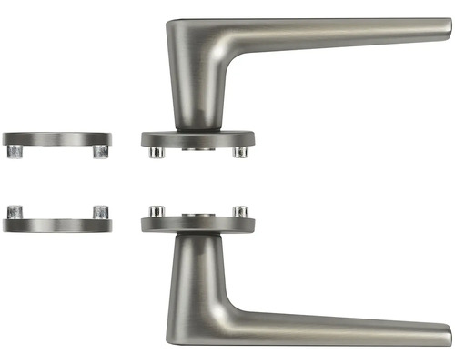 Sada kliky ke dveřím z kovu