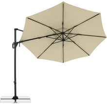 Výkyvný slunečník s křížovou základnou pro zahradu nebo terasu