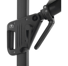 Detailní záběr loga Doppler a kliky slunečníku