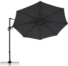 Výkyvný slunečník s křížovou základnou pro venkovní použití