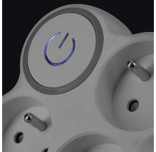 Rozbočovací zásuvka s vypínačem a zásuvkami