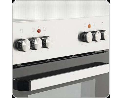 Detail trouby s otočnými knoflíky