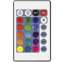 Dálkové ovládání pro LED osvětlení s výběrem barev a různými režimy