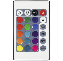 Dálkové ovládání pro LED osvětlení s výběrem barev a světelnými efekty