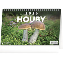 Stolní kalendář 2026 s motivem hub