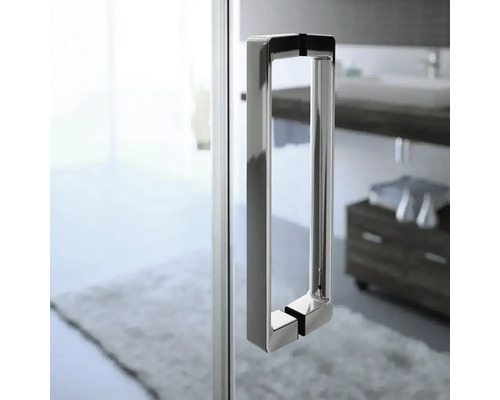 Rukojeť kovového sprchového koutu